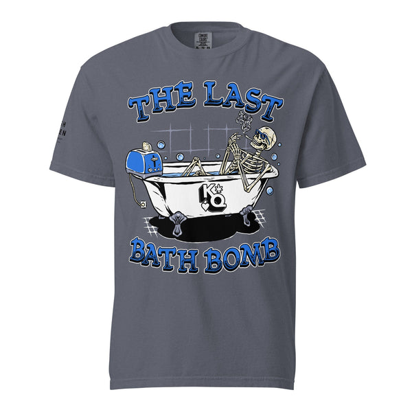 KQ Shop Denim / S 'The Last Bath Bomb' Unisex garment-dyed heavyweight t-shirt