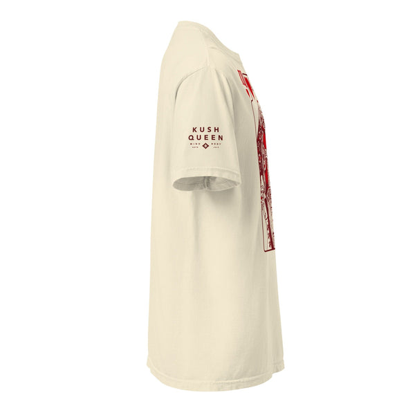 KQ Shop 'Kush Queen of Hearts' Unisex garment-dyed heavyweight t-shirt