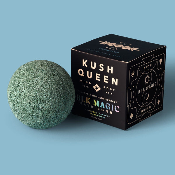 Kush Queen CBD Bath Bomb 1000mg CBD Bath Bomb