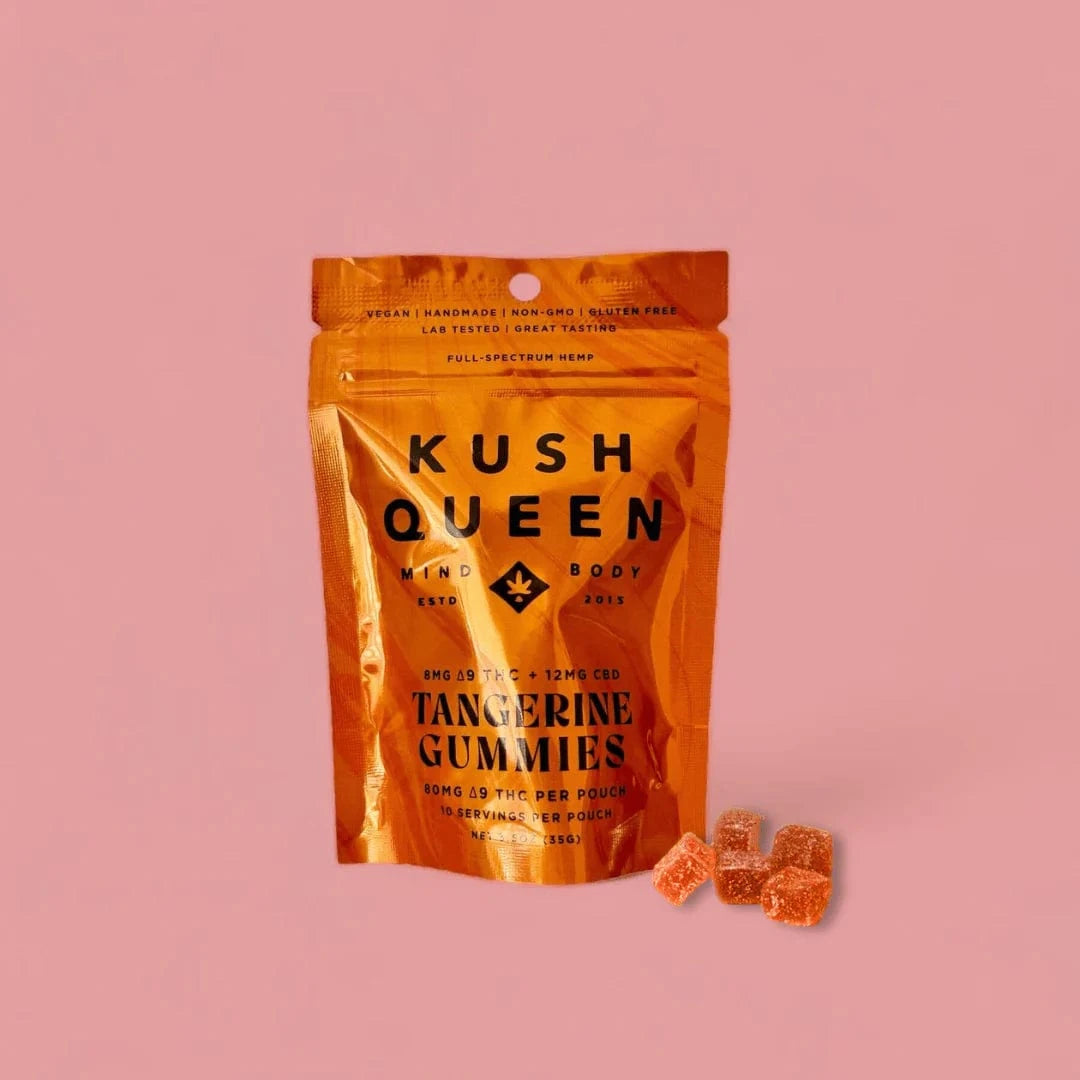 Tangerine Delta 9 THC + CBD Gummies