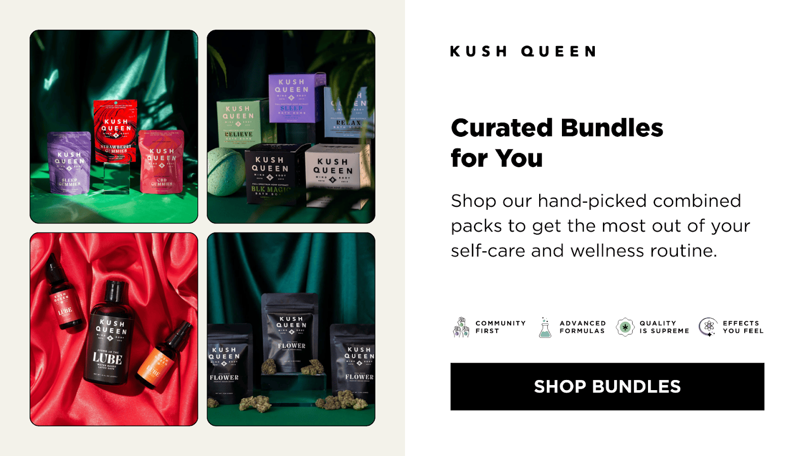 Cannabis Product Bundles From Kush Queen