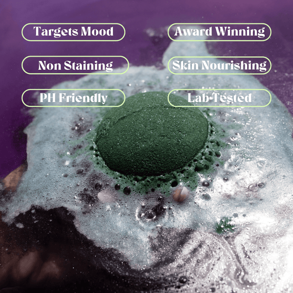 Kush Queen CBD Bath Bomb 250mg Black Magic CBD Bath Bomb