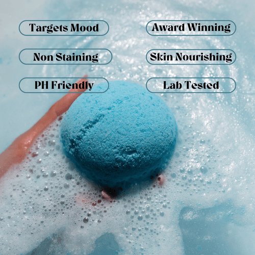 Kush Queen CBD Bath Bomb Relax 1:1 CBD & Delta 9 THC Bath Bomb