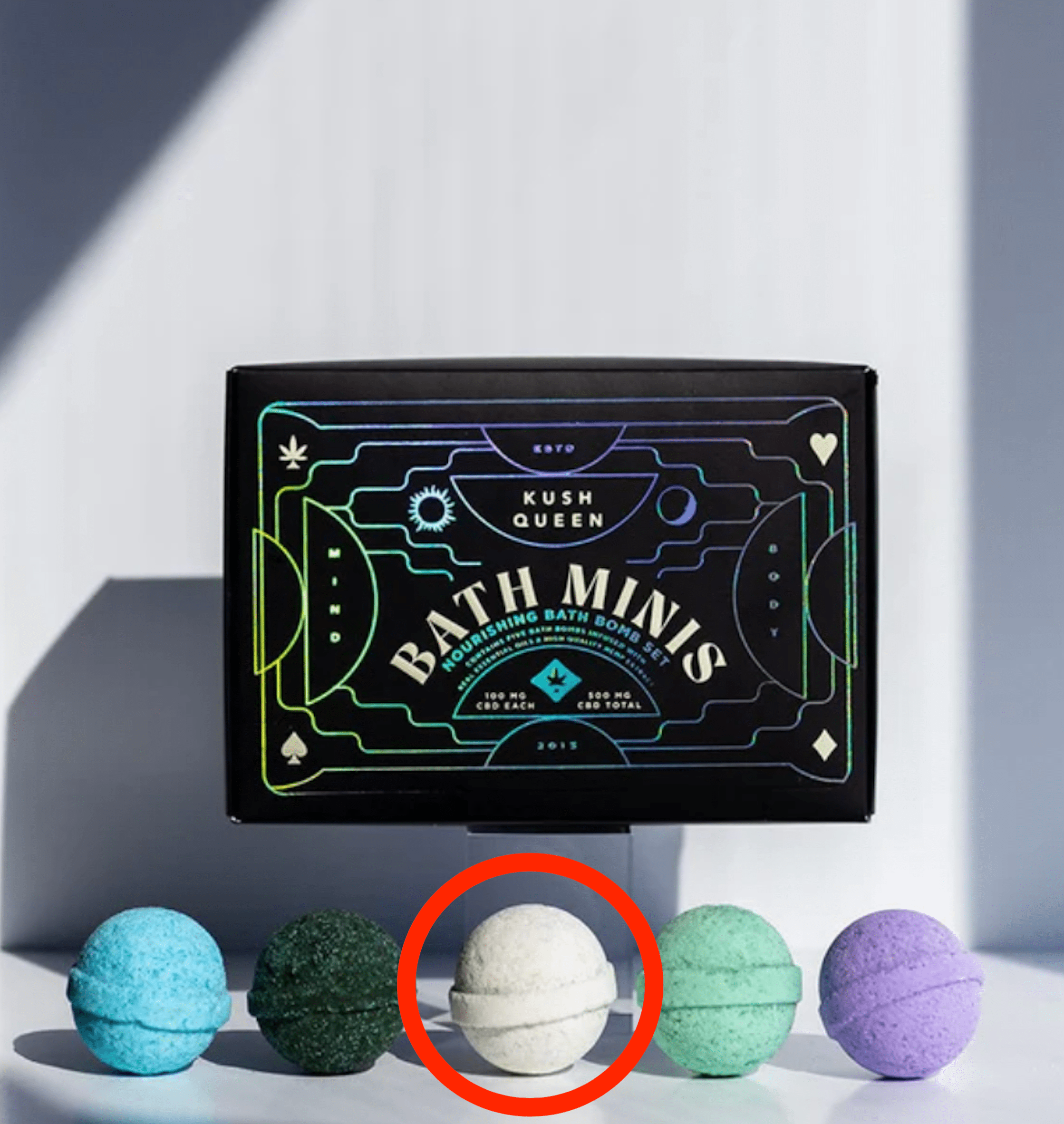 Mini Shield 100mg CBD Bath Bomb