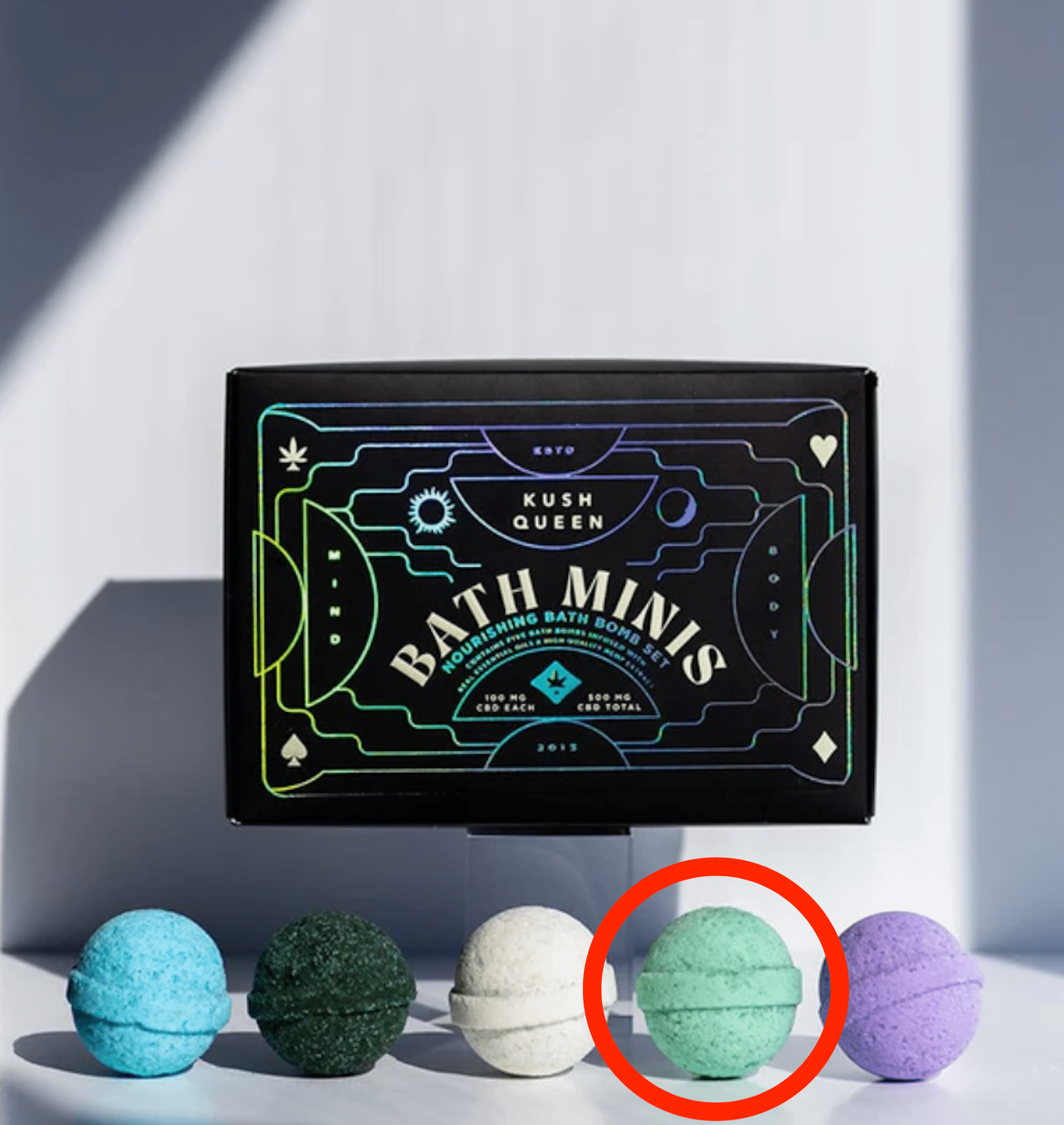 Mini Relieve 100mg CBD Bath Bomb