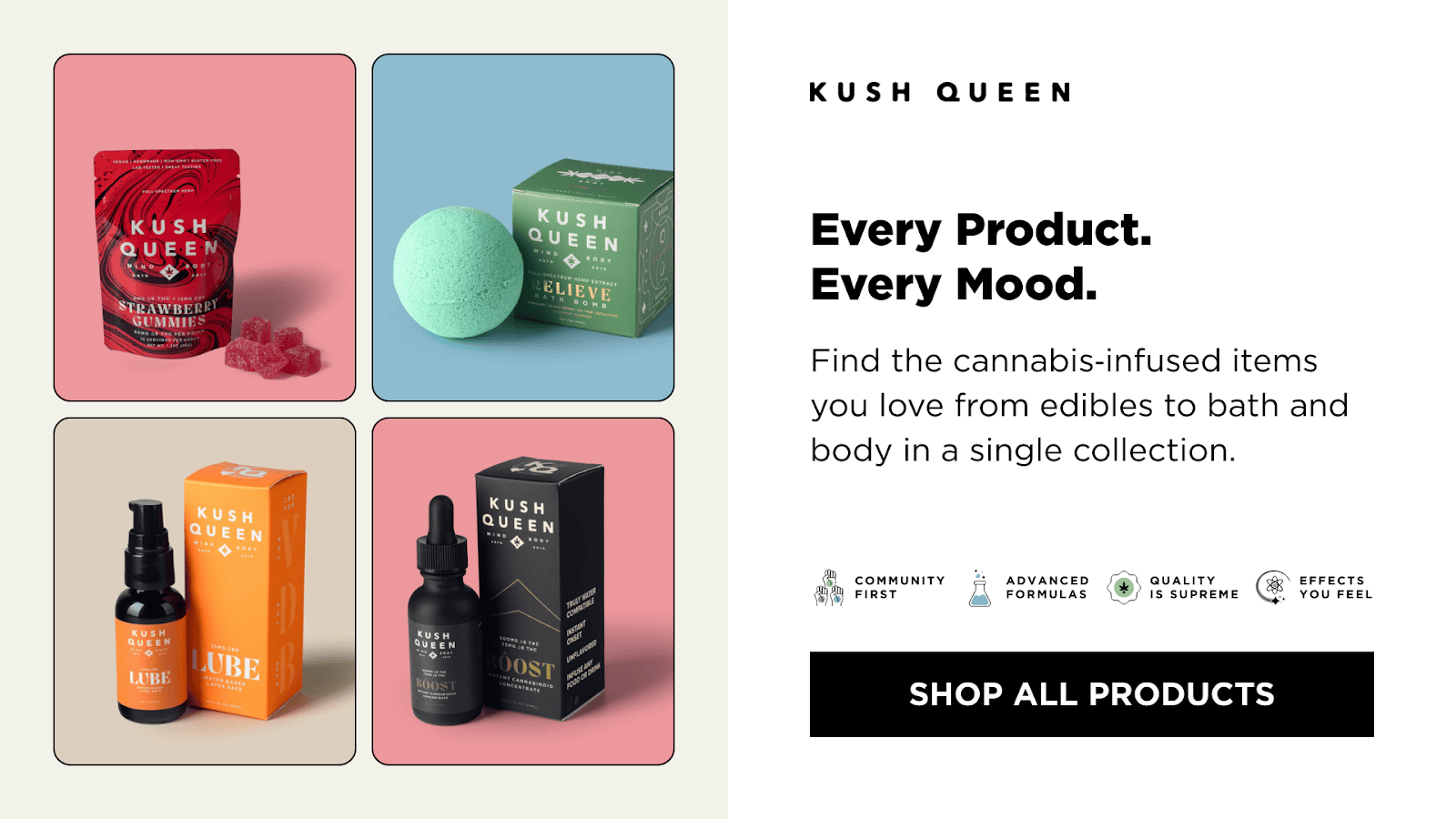 You’ll Love Kush Queen’s Products From Edibles To Bath Body